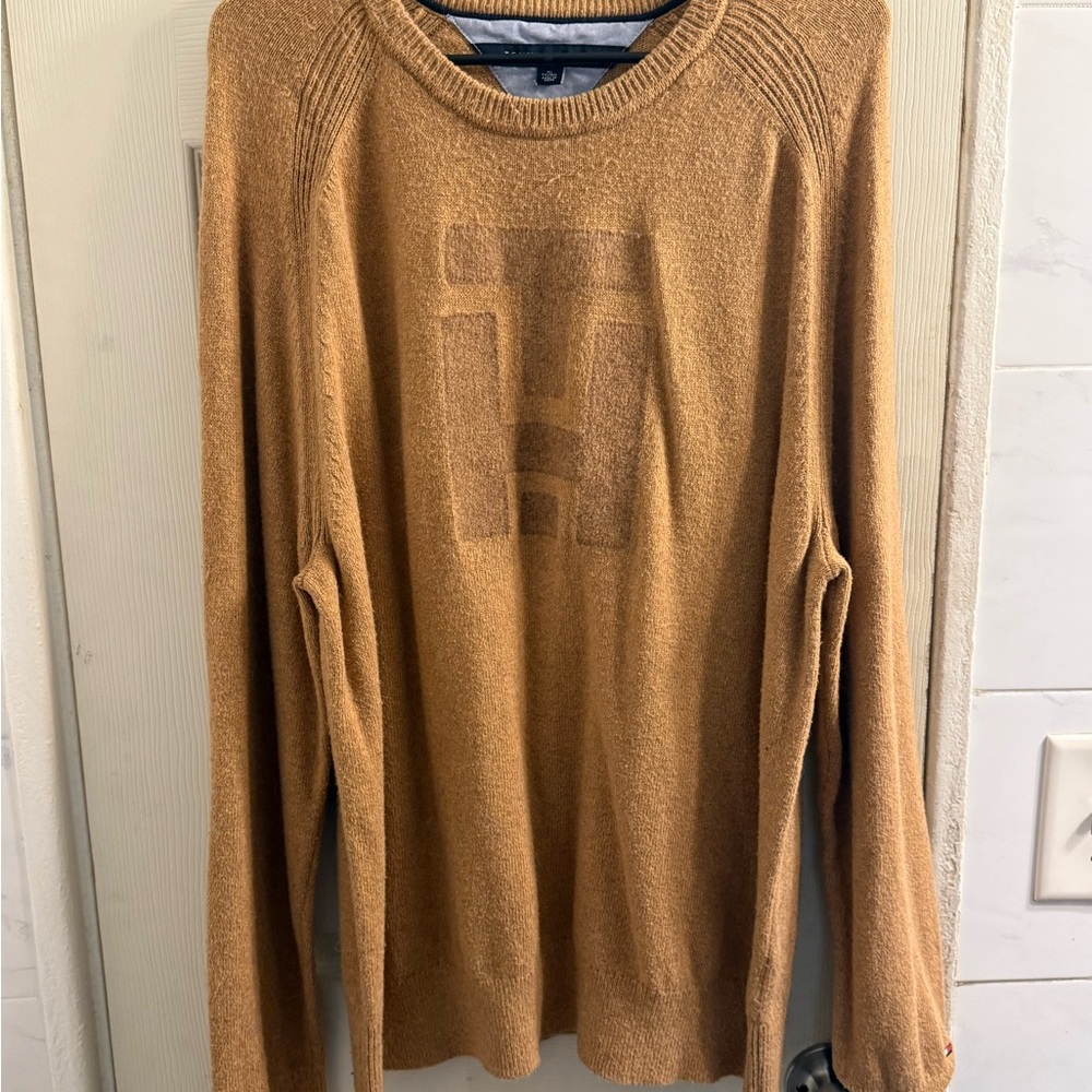 Men's Tan Tommy Hilfiger Sweater size XL